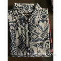 Custom Print Oem Herrenhemd aus 100% reiner Baumwolle